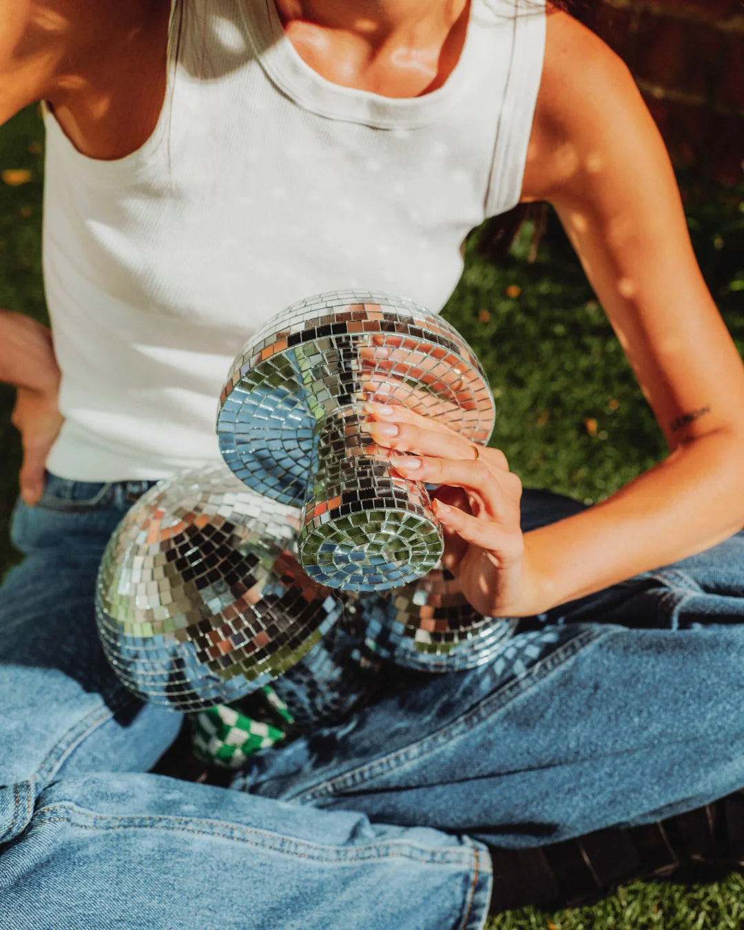 The Mirror Ball Mushroom