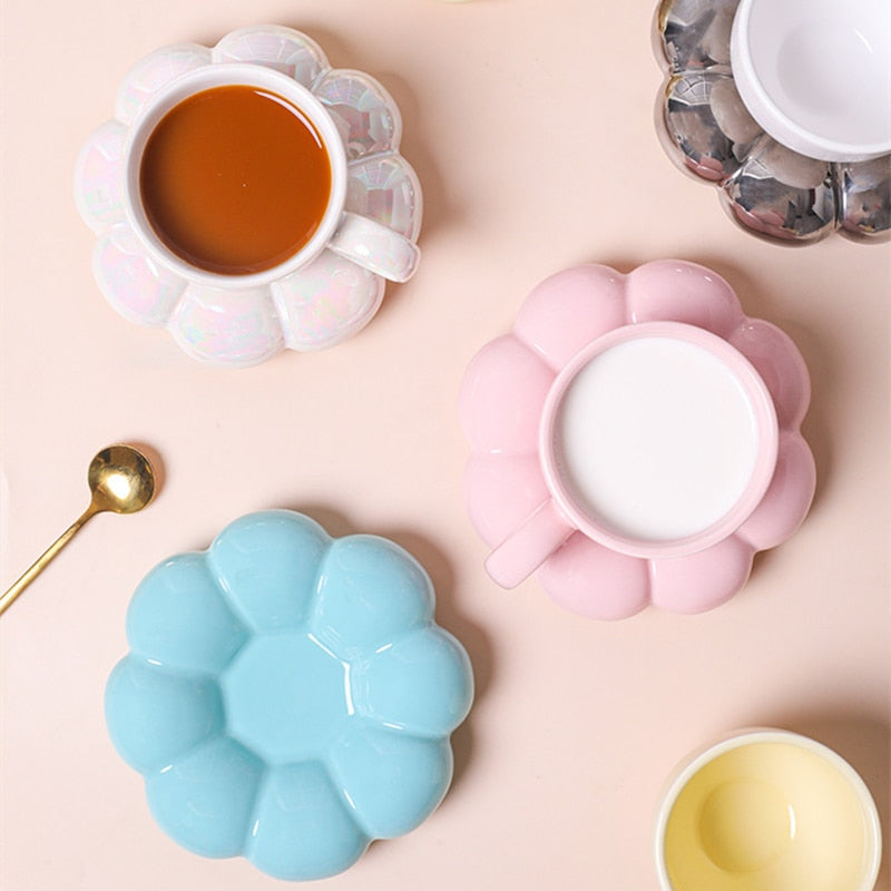 The Sunflower Cup and Saucer Set