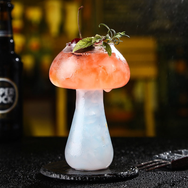 The Groovy Shroomie Cocktail Glass