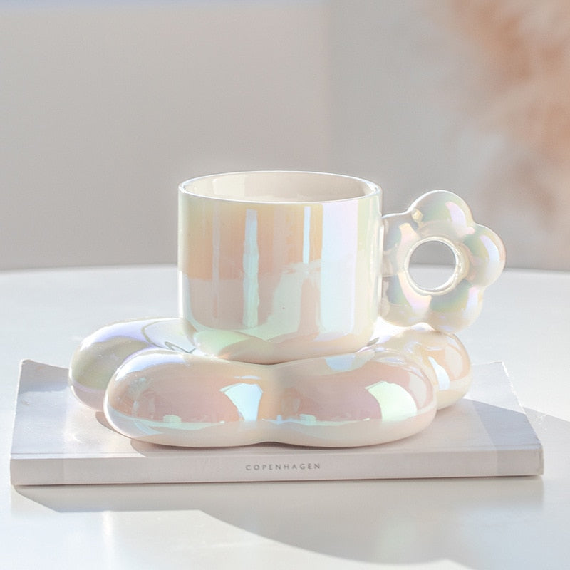 The Flower Cloud Cup and Saucer Set