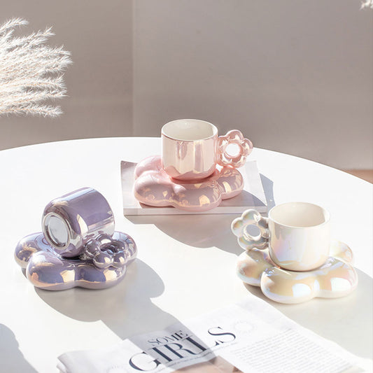 The Flower Cloud Cup and Saucer Set