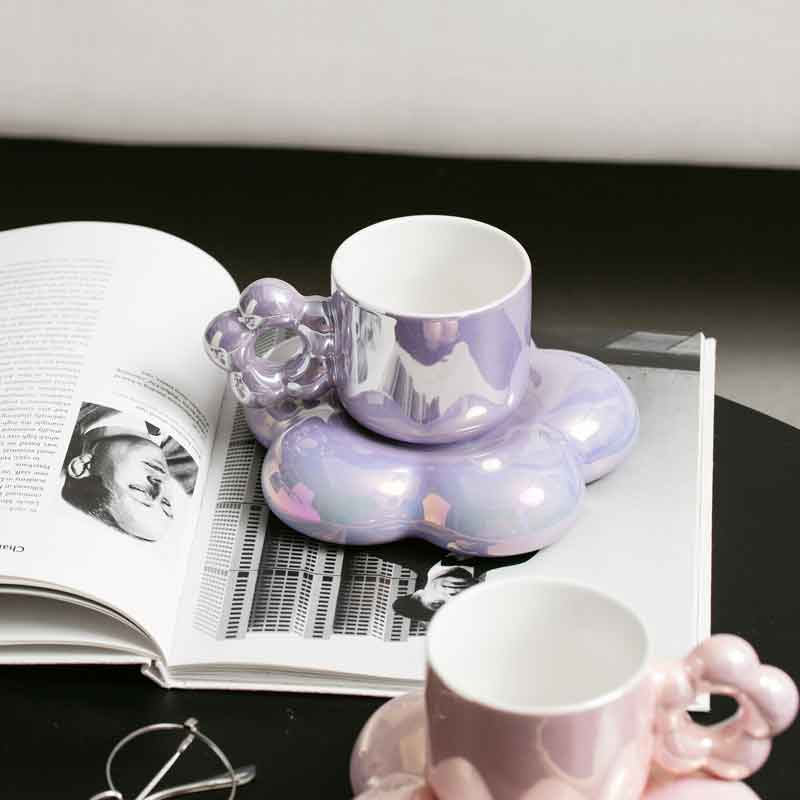 The Flower Cloud Cup and Saucer Set