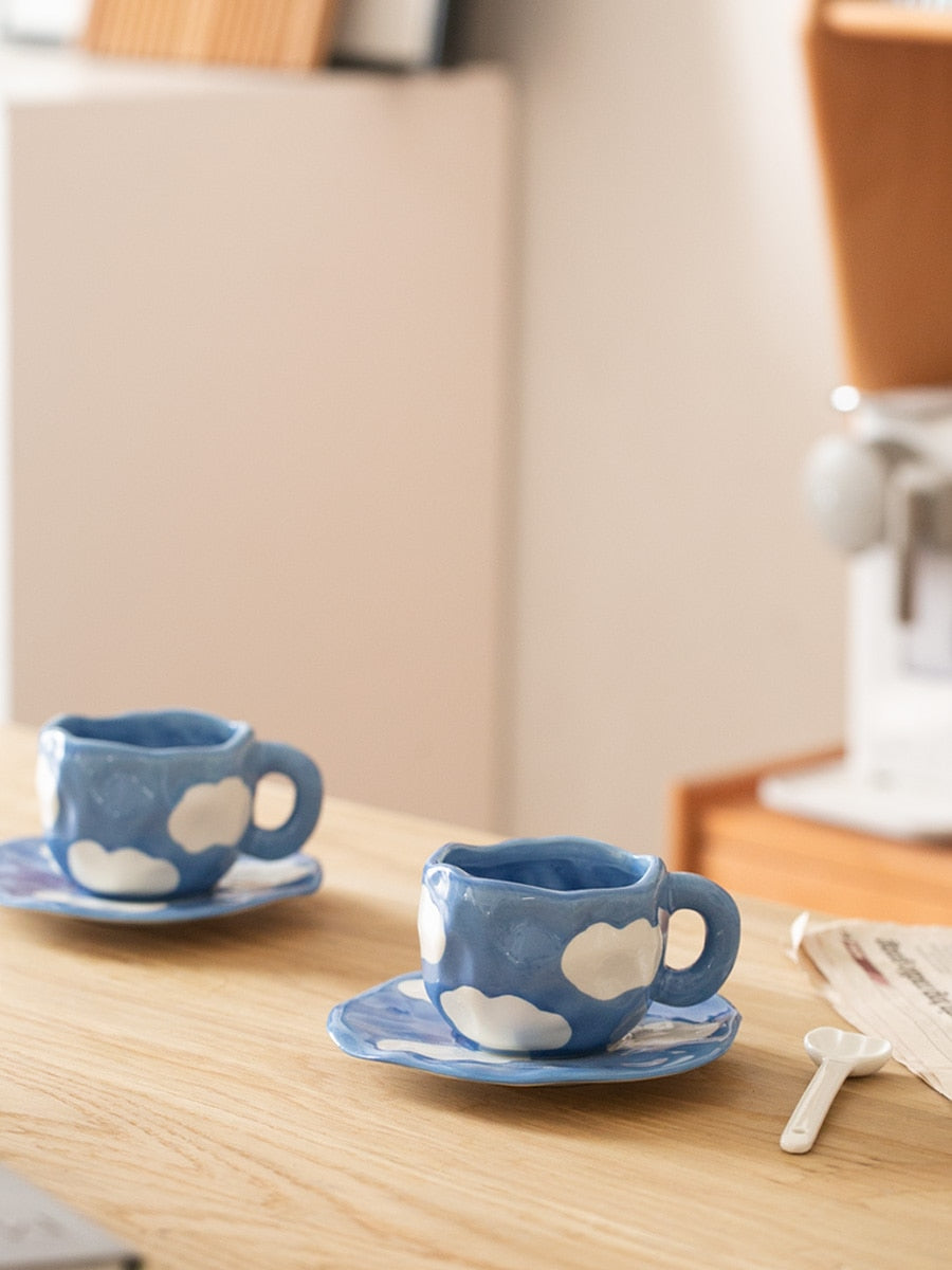 The Head in the Clouds Cup and Saucer Set
