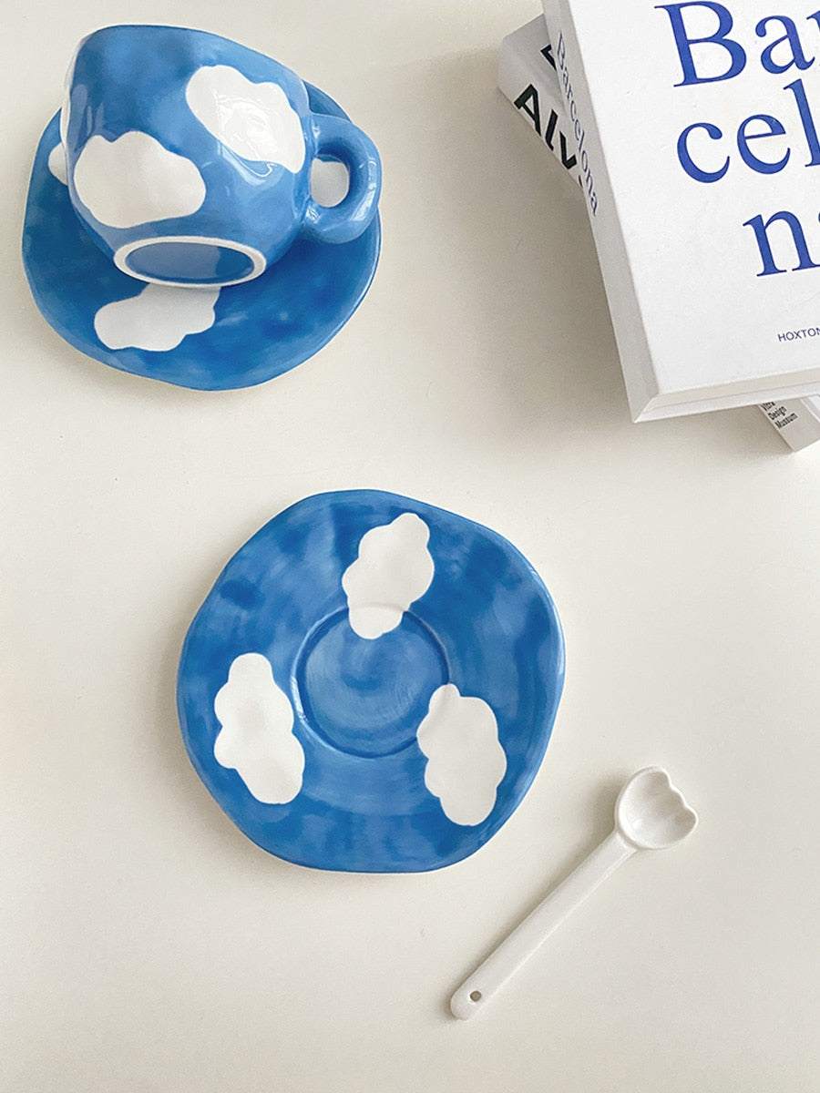 The Head in the Clouds Cup and Saucer Set
