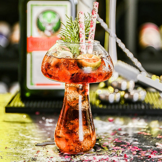 The Groovy Shroomie Cocktail Glass